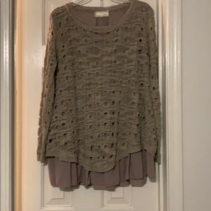 Boutique bow-back sweater
